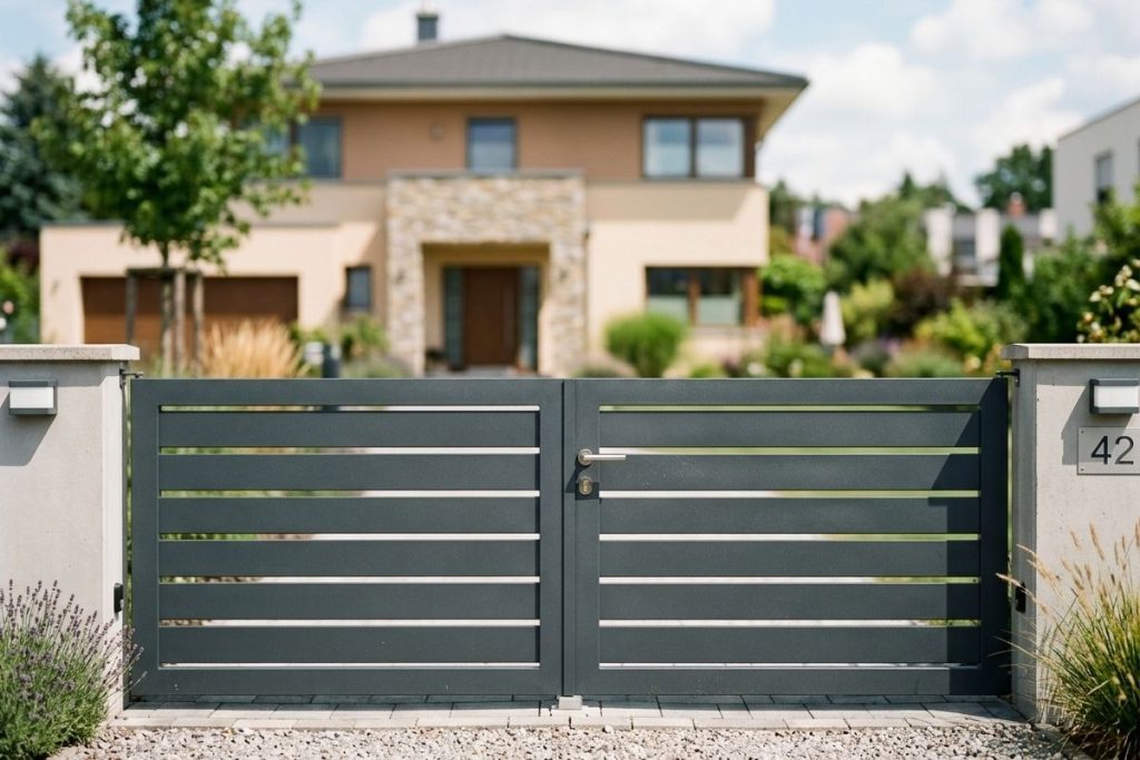 Comment nettoyer un portail en aluminium ?
